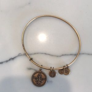 Alex and Ani gold Rhode Island Bracelet